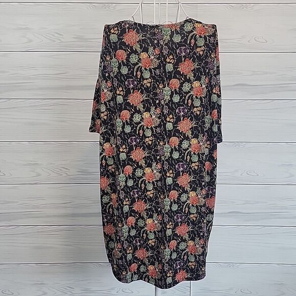 LulaRoe NWT floral print tunic top for women Size S ( runs big ) - Picture 6 of 13